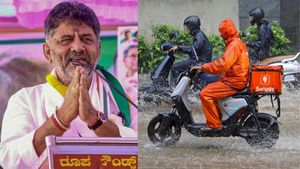 ಬೆಂಗಳೂರಿನಲ್ಲಿ ವರುಣನ ಆರ್ಭಟ: ಡಿ ಕೆ ಶಿವಕುಮಾರ್‌ ರಿಯಾಕ್ಷನ್‌