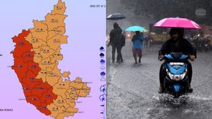 Bengaluru Rains: ಚಂಡಮಾರುತ ಪ್ರಸರಣ, ನಗರದಲ್ಲಿ ಮುಂದುವರಿದ ಮಳೆ, ಯೆಲ್ಲೋ ಅಲರ್ಟ್