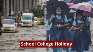Rain Alert: ಶಿವಮೊಗ್ಗದಲ್ಲಿ ವರುಣ ಮೃದಂಗ, ರೆಡ್ ಅಲರ್ಟ್: ಶಾಲೆ- ಕಾಲೇಜುಗಳಿಗೆ ರಜೆ ಘೋಷಣೆ
