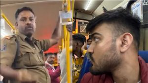 ನಾರ್ಥಿಗೆ ಕಪಾಳಮೋಕ್ಷ ಮಾಡಿದ ಬಿಎಂಟಿಸಿ ಬಸ್ ಕಂಡಕ್ಟರ್, ಏನಿದು ವೈರಲ್ ವಿಡಿಯೋ ?  