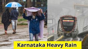 Rain Alert: ಕರ್ನಾಟಕದ 17 ಜಿಲ್ಲೆಗಳಿಗೆ ಭಾರೀ ಮಳೆ, ಯೆಲ್ಲೋ ಅಲರ್ಟ್: ಬೆಂಗಳೂರು ಹವಾಮಾನ..