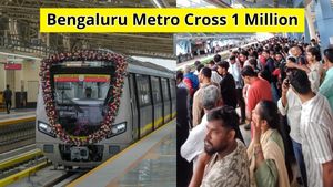 10,00,000 ದಾಟಿದ ನಮ್ಮ ಮೆಟ್ರೋ ಪ್ರಯಾಣಿಕರ ಸಂಖ್ಯೆ, ಬೆಂಗಳೂರಿಗೆ ಬಂತು 4ನೇ ರೈಲು