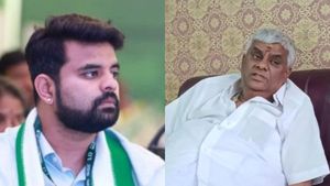 ಬೆಳಗ್ಗೆಯಿಂದಲೇ ಮನೆ ದೇವರಿಗೆ ವಿಶೇಷ ಪೂಜೆ ಸಲ್ಲಿಸಿದ  ಹೆಚ್‌ ಡಿ ರೇವಣ್ಣ : ಕೊನೆಗೂ ಪಲಿಸದ ಪೂಜೆ 