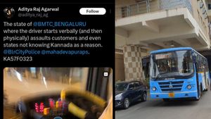 Viral Video: ಬೆಂಗಳೂರಲ್ಲಿ ನಾನು ಕೇಳಿದ ಕಡೆ ಬಸ್ ನಿಲ್ಲಿಸಲಿಲ್ಲ ಎಂದ ನಾರ್ಥಿ: ಇಲ್ಲಿದೆ ವೈರಲ್ ವಿಡಿಯೋ!