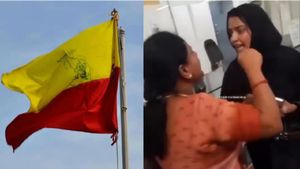 ಬೆಂಗಳೂರು ನಮ್ಮ ಮೆಟ್ರೋ ನಿಲ್ದಾಣದಲ್ಲಿ ಹಿಂದಿಯಲ್ಲೇ ಮಾತಾಡ್ರಿ ಎಂದ ಮಹಿಳೆ, ವೈರಲ್ ವಿಡಿಯೋ!  