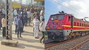 ಬೆಂಗಳೂರಿನ ಪ್ರಮುಖ ರೈಲು ನಿಲ್ದಾಣದಲ್ಲಿ ಫುಲ್ ಹೈಡ್ರಾಮಾ: ವಿಡಿಯೋ ವೈರಲ್