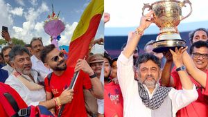 RCB Good News: ಆರ್‌ಸಿಬಿ ಅಭಿಮಾನಿಗಳಿಗೆ ಕೊನೆಗೂ ಗುಡ್‌ನ್ಯೂಸ್‌ ಕೊಟ್ಟ ಡಿ.ಕೆ.ಶಿವಕುಮಾರ್‌