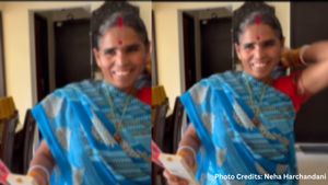 Bengaluru Viral Video: ದಂಪತಿ ವಾರ್ಷಿಕೋತ್ಸವಕ್ಕೆ ಮನೆ ಕೆಲಸದ ಮಹಿಳೆ ಕೊಟ್ಟ ಗಿಫ್ಟ್‌ ವಿಡಿಯೋ ವೈರಲ್ 
