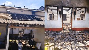 ಪೋಷಕರ ಒಪ್ಪಿಗೆಯಿಲ್ಲದೆ ಮದುವೆಯಾದ ಮಗಳು: ಅಳಿಯನ ಮನೆಗೆ ಬೆಂಕಿ ಹಚ್ಚಿದ ಮಾವ