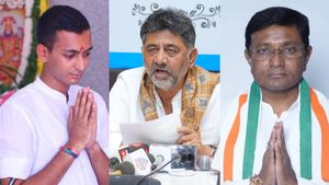 ಬಾಗಲಕೋಟೆ, ದಾವಣಗೆರೆ ಉಪಚುನಾವಣೆ: ಎರಡೂ ಕಡೆ ಭರ್ಜರಿ ಬಹುಮತದೊಂದಿಗೆ ಕಾಂಗ್ರೆಸ್‌ ಗೆಲುವು ಎಂದ ಡಿ.ಕೆ.ಶಿವಕುಮಾರ್