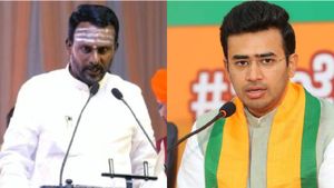 Tejasvi Surya: ಕೆಎಸ್‌ಸಿಎನಿಂದ ಐಪಿಎಲ್ ಫ್ರೀ ಟಿಕೆಟ್ ಚರ್ಚೆ: ಕಾಂಗ್ರೆಸ್ ಶಾಸಕರಿಗೆ ಸಂಸದ ತೇಜಸ್ವಿ ಸೂರ್ಯ ಕ್ಲಾಸ್ 