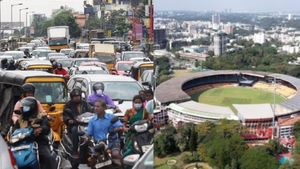 ಬೆಂಗಳೂರಲ್ಲಿ RCB ಪಂದ್ಯ: ಏ.15ರಂದು ಸ್ಟೇಡಿಯಂ ಸುತ್ತ ಸಂಚಾರ ವ್ಯವಸ್ಥೆಯಲ್ಲಿ ಬದಲಾವಣೆ