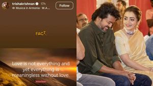 Trisha Krishnan: ಪ್ರೀತಿ ಇಲ್ಲದ ಜೀವನ ಅರ್ಥಹೀನ: ನಟ ದಳಪತಿ ವಿಜಯ್ ಡಿವೋರ್ಸ್ ಕೇಸ್ ನಡುವೆ ನಟಿ ತ್ರಿಶಾ ಪೋಸ್ಟ್ ವೈರಲ್