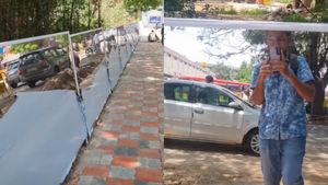 ಸಾರ್ವಜನಿಕ ಸ್ಥಳಗಳಲ್ಲಿ ಮೂತ್ರ ವಿಸರ್ಜನೆ ತಡೆಗೆ ಮೈಸೂರಿನಲ್ಲಿ 'ಕನ್ನಡಿ' ತಂತ್ರ: ಸೋಶಿಯಲ್ ಮೀಡಿಯಾದಲ್ಲಿ ಭಾರಿ ಮೆಚ್ಚುಗೆ 