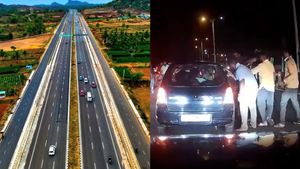 ಬೆಂಗಳೂರು-ಮೈಸೂರು ಎಕ್ಸ್‌ಪ್ರೆಸ್‌ವೇ ಪ್ರಯಾಣಕ್ಕೆ ಸೇಫ್‌ ಅಲ್ವಾ? ಹೆದ್ದಾರಿಯಲ್ಲೇ ಕಾರು ಅಡ್ಡಗಟ್ಟಿ ಮನಬಂದಂತೆ ಥಳಿಸಿದ ಪುಂಡರು