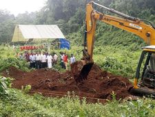 പെരുവണ്ണാമൂഴി അണക്കെട്ടിന് സമീപം ചെറുകിട ജലവൈദ്യുത പദ്ധതി: നിര്‍മ്മാണത്തിന് തുടക്കമായി