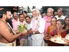 മിസോറാം ഗവർണർക്ക് കൊച്ചിയിൽ സ്വീകരണം; കലൂർ പാവക്കുളം മഹാദേവക്ഷേത്രത്തിലാണ് സ്വീകരണം  നൽകിയത്