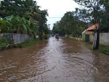 ചോറ്റാനിക്കര- കുരീക്കാട് മെയിന്‍ റോഡ് വെള്ളത്തില്‍: റോഡ് ഇരുചക്ര വാഹനങ്ങള്‍ക്ക്  പേടിസ്വപ്നം!!