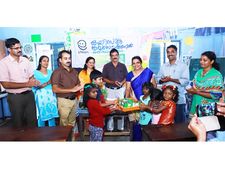 പരിസ്ഥിതി വാരാചരണം; സ്വന്തം ഫാമില്‍ വികസിപ്പിച്ചെടുത്ത പച്ചക്കറി-വൃക്ഷതൈകള്‍ വിദ്യാര്‍ത്ഥികള്‍ക്ക് നല്‍കി ഒയിസ്‌ക്ക