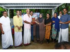 മലപ്പുറത്ത് ഒരു ലക്ഷം ലിറ്റര്‍ മഴവെള്ളം ശേഖരിക്കാന്‍ ശേഷിയുള്ള ജല സംഭരണി: അഹമ്മദിനെ  ആദരം