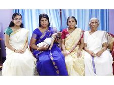  ലക്ഷ്മി മുത്തശ്ശി സന്തോഷത്തിലാണ്: കണ്ടത് അഞ്ച് തലമുറയെ! 