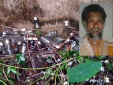 ആക്രിക്കടയില്‍ മദ്യ വില്‍പന,  കട നടത്തിപ്പുകാരന്‍ പിടിയില്‍