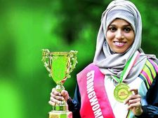 സ്‌പോണ്‍സര്‍ഷിപ്പായി;പഞ്ചഗുസ്തി ദേശീയ ചാംപ്യന്‍ മജിസിയയ്ക്ക് ഇനി ധൈര്യമായി പ്രാക്റ്റിസ് ചെയ്യാം