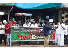കുഞ്ഞിപ്പള്ളി മേൽപ്പാലം: എസ്ഡിപിഐ പ്രതിഷേധ കൂട്ടായ്മ നടത്തി