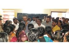 ദുരിതബാധിത മേഖലകളിൽ മന്ത്രി എകെ ബാലനും എംബി രാജേഷും സന്ദർശനം നടത്തി