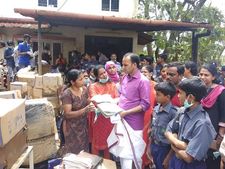പ്രളയക്കെടുതി: മൂവാറ്റുപുഴ സർക്കാർ ഹോമിയോ ആശുപത്രിയിൽ വെള്ളം കയറി ലക്ഷങ്ങളുടെ നഷ്ടം