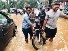കനത്ത മഴയില്‍ മഞ്ചേരിയും പരിസര ഗ്രാമങ്ങളും ഒറ്റപ്പെട്ടു; വാഹന ഗതാഗതം തടസപെട്ടു!