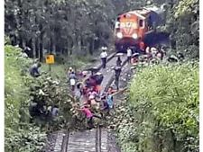  തോരാമഴയും ചുഴലിക്കാറ്റും, റെയില്‍വേ ട്രാക്കില്‍  മരങ്ങള്‍ കടപുഴകി വീണു, സ്‌കൂളിന്റെ മേല്‍ക്കൂര തകര്‍ന്നു