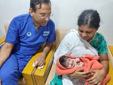 പ്രളയത്തെ അതിജീവിച്ചു: നവജാതശിശുവിന് സങ്കീര്‍ണശസ്ത്രക്രിയയിലൂടെ സുഖജീവിതം 