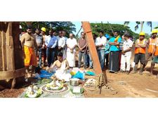 കോട്ടച്ചേരി റെയില്‍വേ മേല്‍പാലത്തിന്റെ പൈലിങ് പ്രവര്‍ത്തി ആരംഭിച്ചു