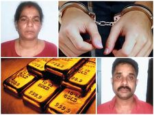 സ്വര്‍ണം വാഗ്ദാനം നല്‍കി തട്ടിപ്പ്: പൂമ്പാറ്റ സിനിയടക്കം രണ്ടു പേര്‍ പിടിയില്‍