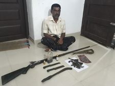  നേര്യമംഗലത്ത് മൃഗവേട്ട വ്യാപകം !! നാടന്‍തോക്കും ഉണക്കിയ മുള്ളന്‍പന്നിയിറച്ചിയും, ഒരാൾ പിടിയിൽ