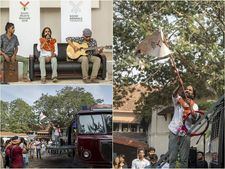 കലയുടെ വിത്തുകള്‍ പാകി ഊരാളി പ്രളയ എക്സ്പ്രസ് യാത്ര; പത്തു പേരടങ്ങുന്ന സംഘത്തിന്‍റെ യാത്ര ഫോര്‍ട്ട് കൊച്ചി ആസ്പിന്‍വാള്‍ ഹൗസില്‍ നിന്നും ആരംഭിച്ചു!