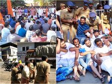 കൊച്ചിയിൽ പലയിടത്തും സംഘർഷം; കളമശേരിയിൽ 52 പേരെയും വാഴക്കാലയിൽ 36 പേരെയും അറസ്റ്റ് ചെയ്തു, കൊച്ചി നഗരത്തിൽ മൂന്നിടങ്ങളിൽ വാഹനങ്ങൾക്കു ‌നേരേ കല്ലേറ് 