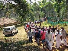 വടക്കനാട് കൊമ്പനെ പിടിക്കാന്‍ നടപടിയില്ല: വേറിട്ട സമരവുമായി ഗ്രാമസംരക്ഷണസമിതി 