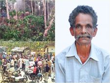  ആനയുടെ ആക്രമണത്തില്‍ വയോധികന്‍ മരിച്ച സംഭവം:  പ്രതിഷേധത്തെ തുടര്‍ന്ന് 10 ലക്ഷം രൂപ നഷ്ടപരിഹാരം അനുവദിച്ചു, പ്രദേശം കനത്ത ജാഗ്രതയില്‍!!