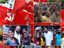 ശുഭ്രപതാകയേന്തി പോളിയുടെ രാജീവേട്ടന്‍!... ഇടതുപക്ഷത്തിന്റെ പ്രസക്തി എണ്ണത്തെ അടിസ്ഥാനപ്പെടുത്തിയല്ലെന്ന് പി രാജീവ് 