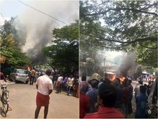 ജനങ്ങളെ ഭീതിയിലാഴ്ത്തി കൊച്ചിയിൽ കടയ്ക്ക് തീപിടിച്ചു; ലക്ഷങ്ങളുടെ നഷ്ടമെന്ന് നിഗമനം