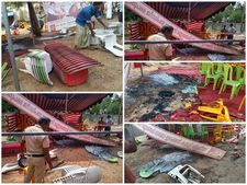എൽഡിഎഫ് മേഖലാ കമ്മിറ്റി ഓഫീസിന് തീയിട്ടു; കോൺഗ്രസ് പ്രവർത്തകൻ അറസ്റ്റിൽ