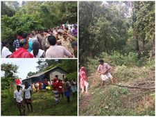  തൊവരിമല ഭൂമിയിൽ ഭൂസമരസമിതി അവകാശം സ്ഥാപിച്ചു:  നൂറ് കണക്കിന് ഭൂരഹിത കുടുംബങ്ങൾ സമരത്തിൽ