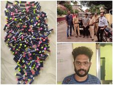  തൃശൂര്‍ നഗരത്തില്‍ മൂന്നുകോടിയുടെ  മയക്കുമരുന്ന് വേട്ട: രണ്ടുപേര്‍ അറസ്റ്റില്‍, ഹാഷിഷ് ഓയിലും!! 