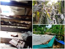  നാശം വിതച്ച് വേനല്‍ മഴ: കനത്ത കാറ്റും  കൃഷിനാശവും, തൃശൂരില്‍ വൈദ്യുതി ബന്ധം താറുമാറായി!!