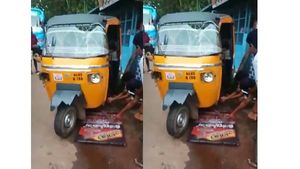 പോലീസിന്റെ കൈപ്പിഴയിൽ ഒരു മരണം;  പൊലീസ് കസ്റ്റഡിയിലെടുത്ത ഓട്ടോ ഇടിച്ച് യുവാവ് മരിച്ചു!! 