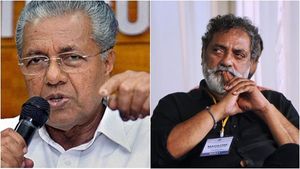 എന്‍ഐഎയുടെ മുന്നിൽ മുട്ടുകാലിടിച്ചു നിൽക്കേണ്ടി വരുന്ന ഒരു ദുരധികാര മൂർത്തി;വിമര്‍ശിച്ച് ജോയി മാത്യു