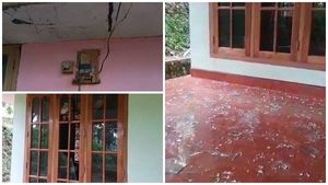 യുവാവിന് ക്വാറന്റൈനിൽ കഴിയാൻ തയ്യാറാക്കിയ വീട് അടിച്ചു തകർത്തു: സംഭവം കോലഞ്ചേരിയിൽ!! 