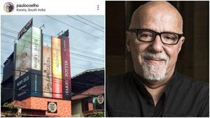 ഉദ്ഘാടനത്തിന് മുമ്പേ ലോകം മുഴുവന്‍ ഹിറ്റായി കേരളത്തിലെ ഈ പുസ്തക കട, ചിത്രം പങ്കുവച്ച് പൗലോ കൊയ്‌ലോ..!
